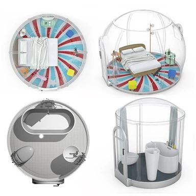 چادر گنبد حبابی